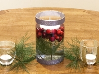 Mary Martha Mama Glitter Votive